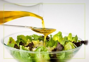 Салат на оливковом масле