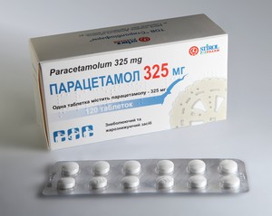 Упаковка парацетамола